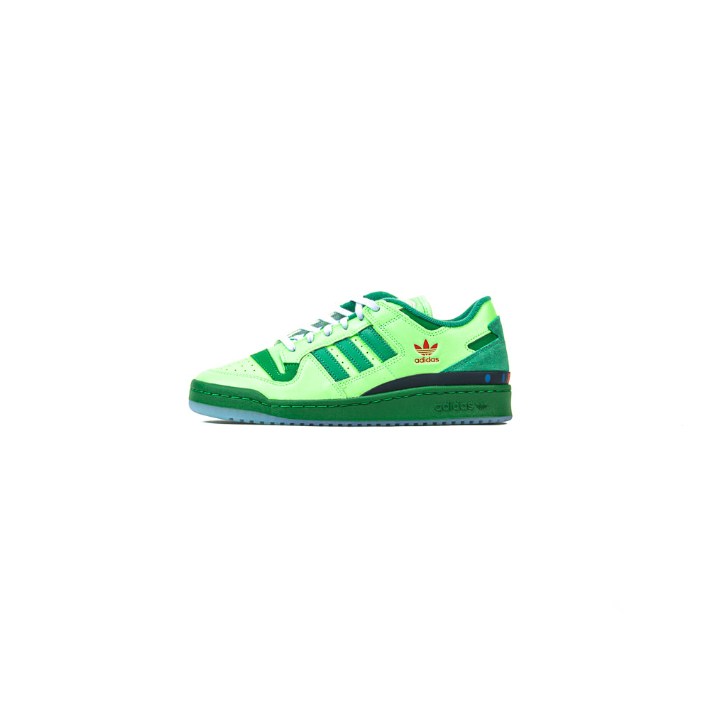 Forum 84 Low CL Simpsons (Lime Burst/Green/Semi Court Green)  Corporate